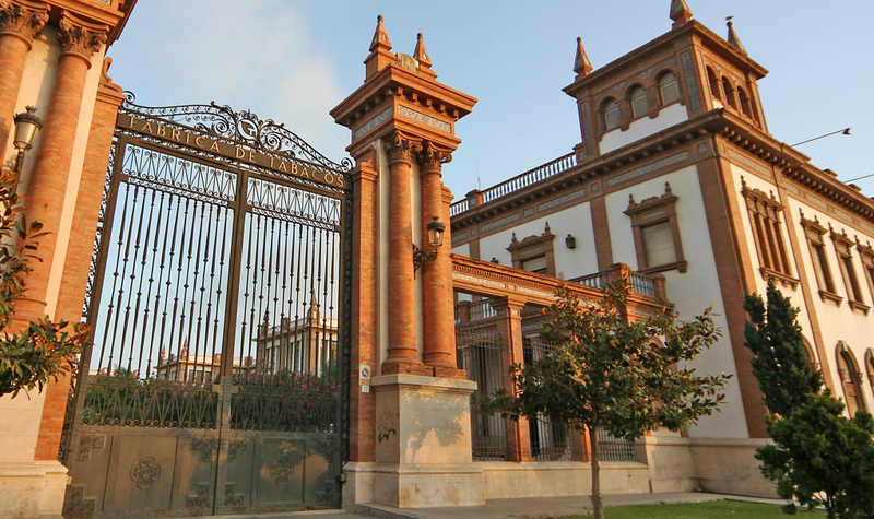 The Old Tobacco Factory in Málaga, now the home of two of the city